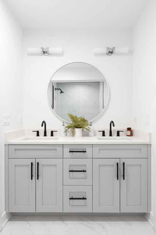 Elegant Vanity and Storage